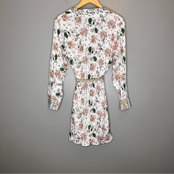 NWT Rebellion Again Belted floral kimono - Picture 9 of 9